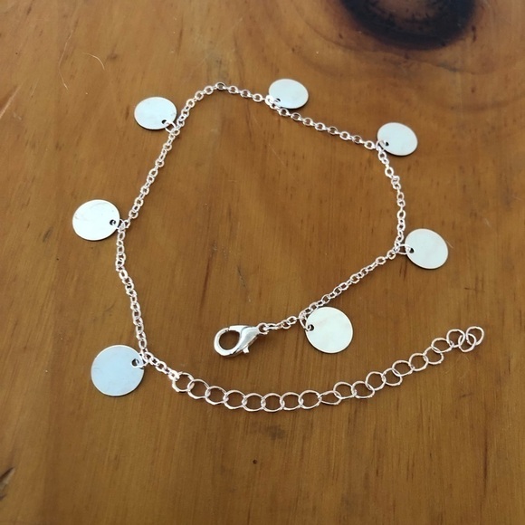 𝅺CIRCLES Adjustable Bohemian Anklet - Picture 2 of 3
